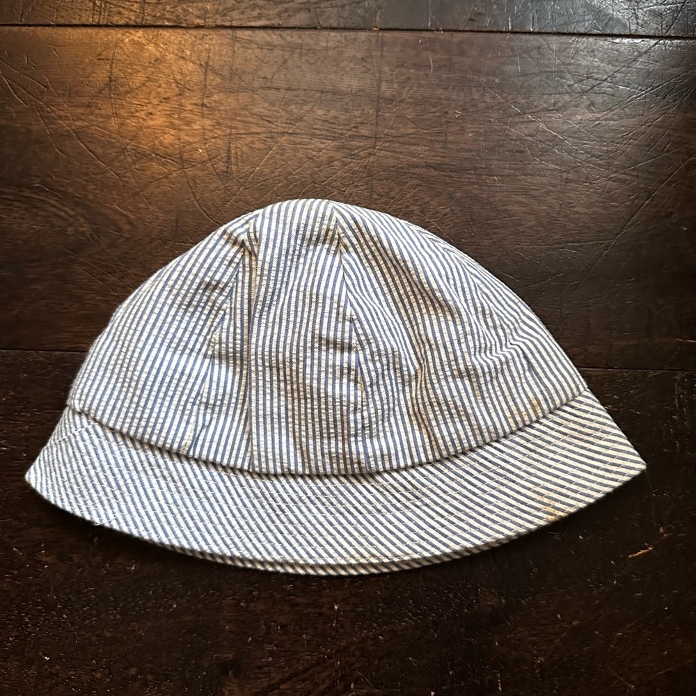 Seersucker Bucket Hat